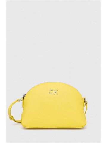 Kabelka Calvin Klein žlutá barva K60K611444
