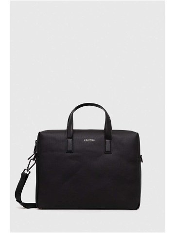 Taška na notebook Calvin Klein černá barva K50K511221