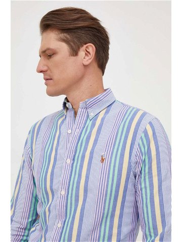 Košile Polo Ralph Lauren slim s límečkem button-down 710928925