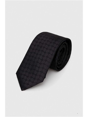 Hedvábná kravata Joop černá barva 3003959810016700