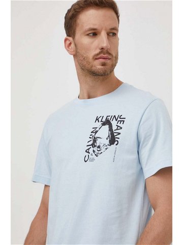 Bavlněné tričko Calvin Klein Jeans s potiskem J30J324640