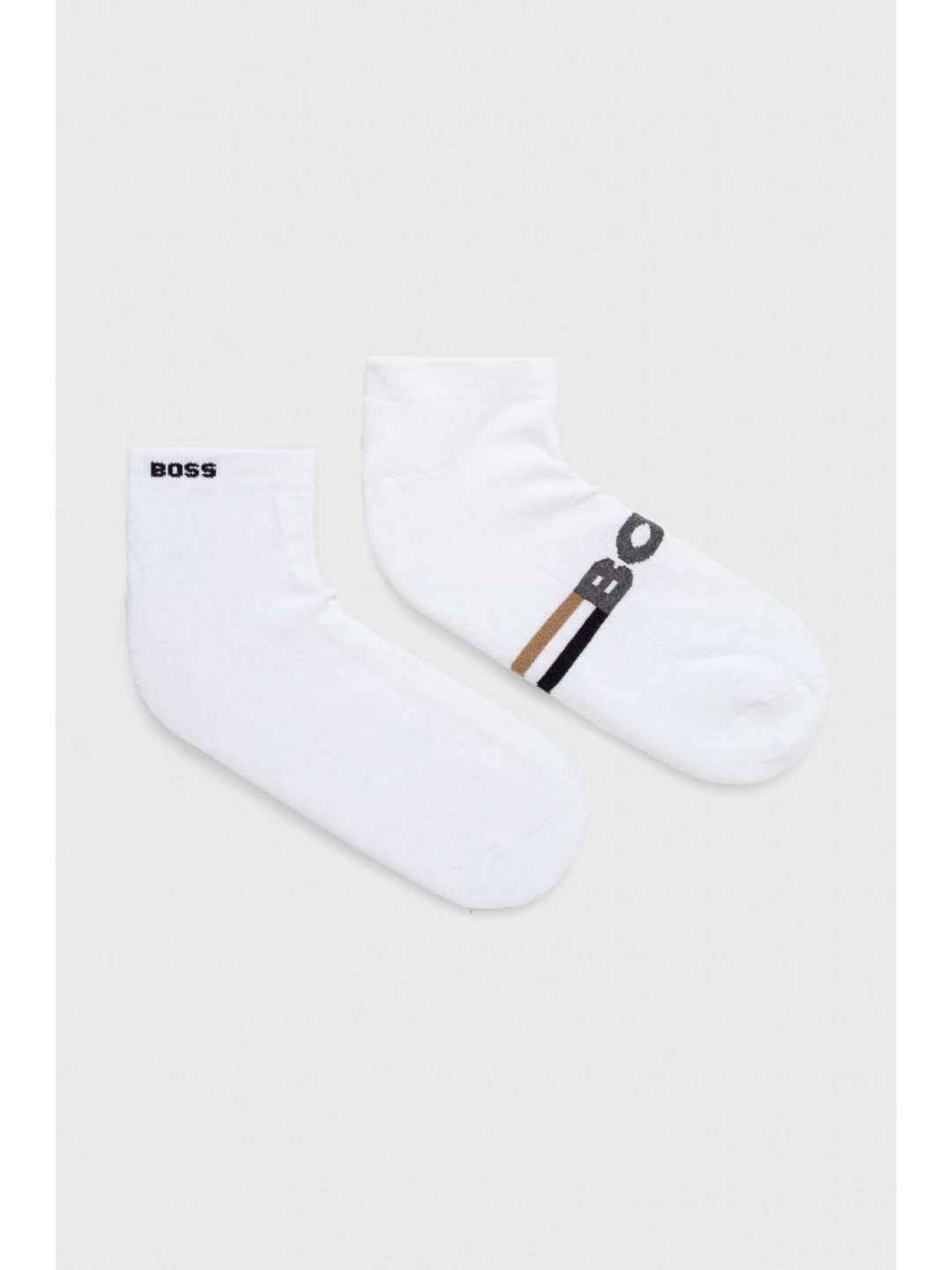 Ponožky BOSS 2-pack pánské bílá barva 50510656