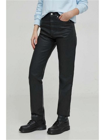 Džíny Calvin Klein Jeans dámské černá barva J20J222431