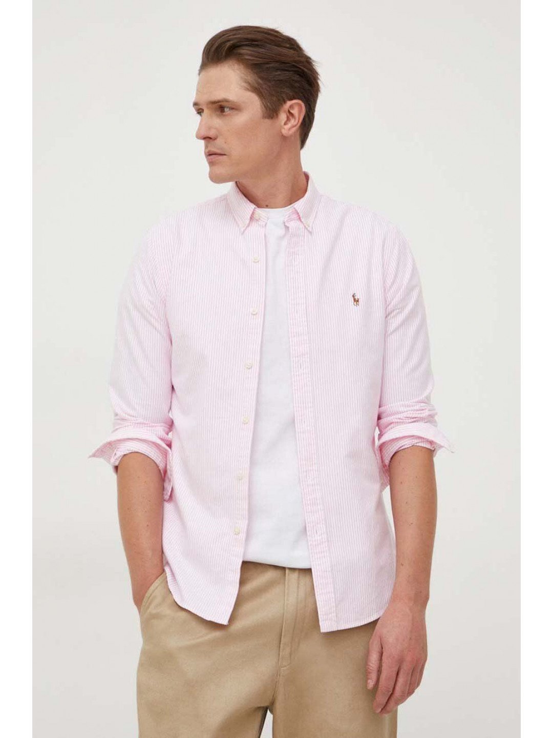 Košile Polo Ralph Lauren slim s límečkem button-down 710928924