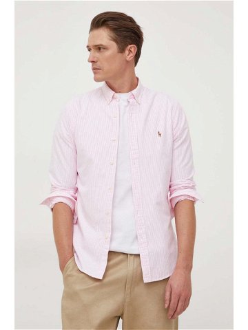 Košile Polo Ralph Lauren slim s límečkem button-down 710928924