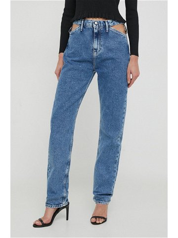 Džíny Calvin Klein Jeans dámské high waist J20J222433