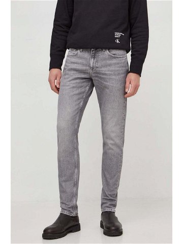 Džíny Calvin Klein Jeans pánské šedá barva J30J324191