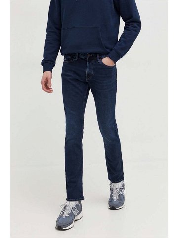 Džíny Tommy Jeans pánské tmavomodrá barva DM0DM18136