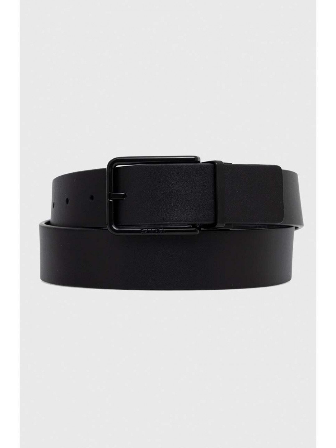 Oboustranný pásek Calvin Klein pánský černá barva K50K511348