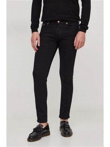 Džíny Versace Jeans Couture pánské černá barva 76GAB5D0 CDW00