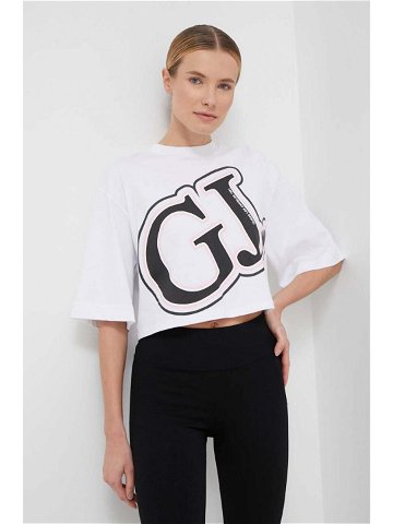 Bavlněné tričko Guess bílá barva V4RI06 K8FQ4