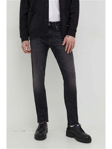Džíny Tommy Jeans Scanton pánské šedá barva DM0DM18152