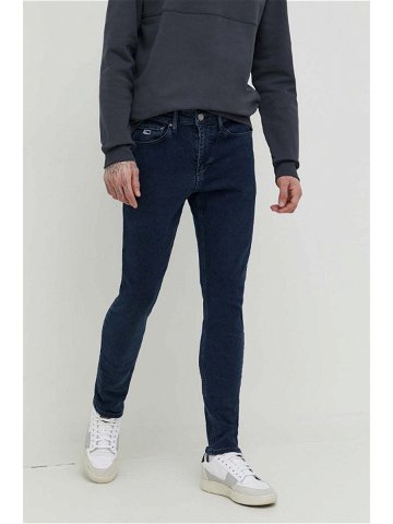 Džíny Tommy Jeans Scantony pánské tmavomodrá barva DM0DM18108