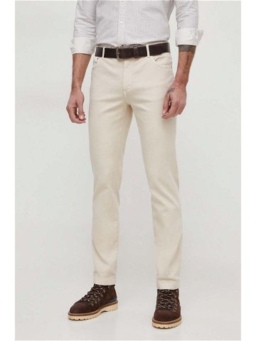 Kalhoty Tommy Hilfiger pánské šedá barva jednoduché MW0MW33908