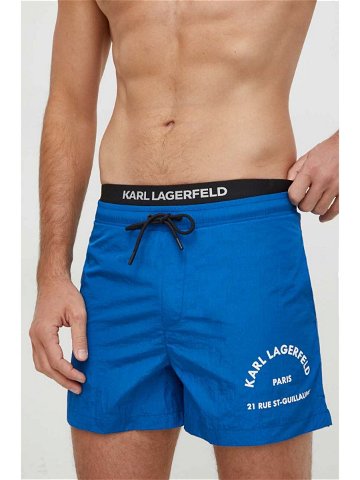 Plavkové šortky Karl Lagerfeld