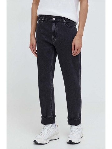 Džíny Tommy Jeans pánské šedá barva DM0DM18120