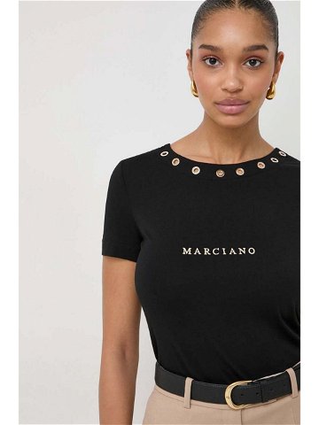 Tričko Marciano Guess BETTY černá barva 4RGP24 6138A