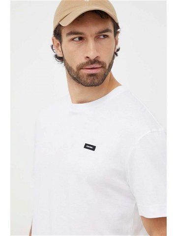 Bavlněné tričko Calvin Klein bílá barva K10K112749