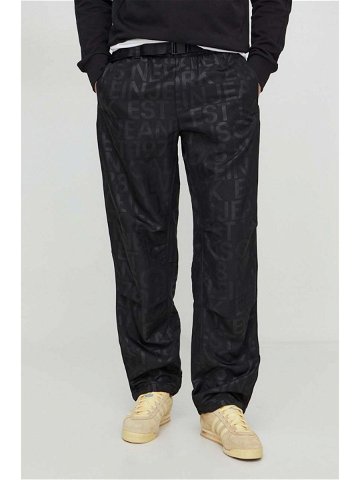 Kalhoty Calvin Klein Jeans pánské černá barva jednoduché J30J324694