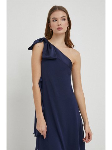Šaty Lauren Ralph Lauren tmavomodrá barva mini 253937401