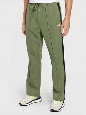 Fila Teplákové kalhoty Bruges FAM0174 Zelená Regular Fit