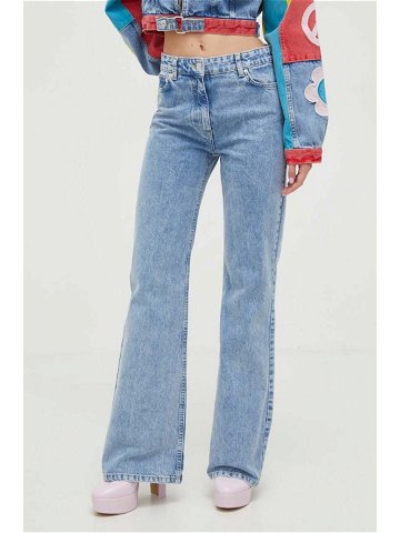 Džíny Moschino Jeans dámské high waist