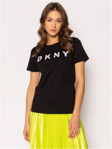 DKNY T-Shirt W3276CNA Černá Regular Fit