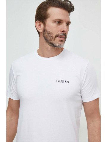 Tričko Guess JOE bílá barva s potiskem U4RM01 K6YW0