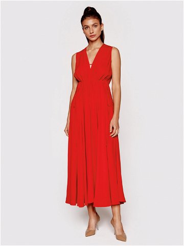 N 21 Koktejlové šaty 22I N2M0 H141 5111 Červená Regular Fit