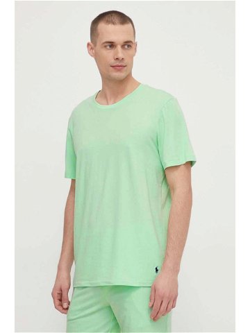Tričko Polo Ralph Lauren zelená barva 714931651