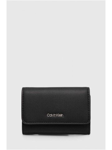 Peněženka Calvin Klein černá barva K60K611934