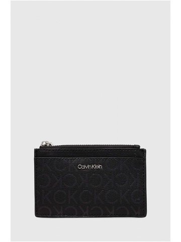 Peněženka Calvin Klein černá barva K60K611935