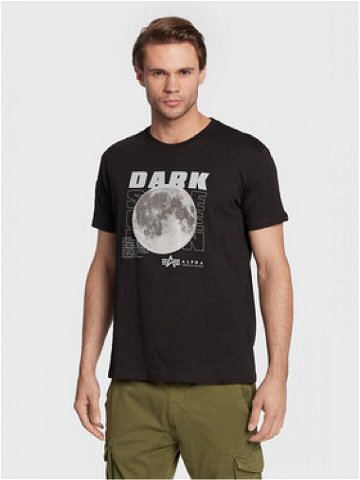 Alpha Industries T-Shirt Dark Side 108510 Černá Regular Fit