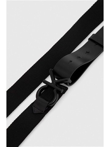 Pásek Calvin Klein pánský černá barva
