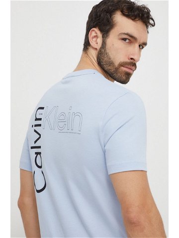 Bavlněné tričko Calvin Klein s potiskem K10K112495