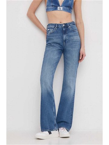 Džíny Calvin Klein Jeans dámské high waist J20J222454