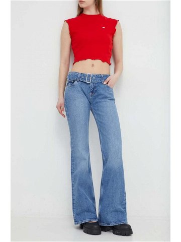 Džíny Tommy Jeans dámské high waist DW0DW17562