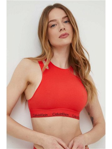 Podprsenka Calvin Klein Underwear červená barva 000QF7200E
