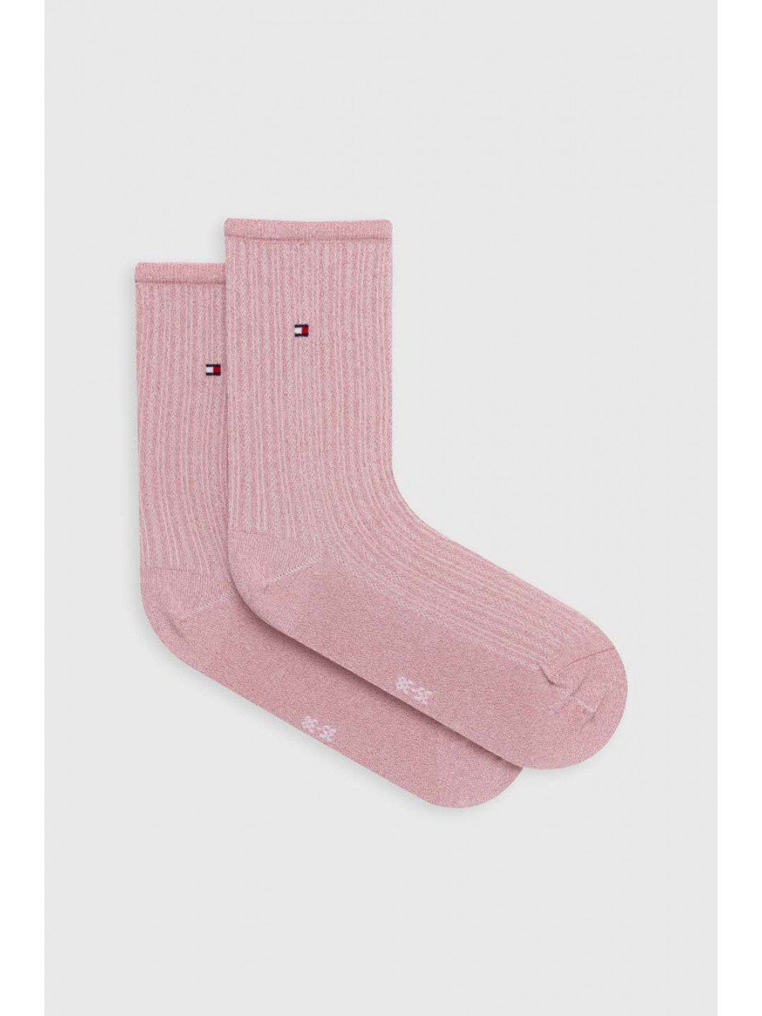 Ponožky Tommy Hilfiger dámské růžová barva