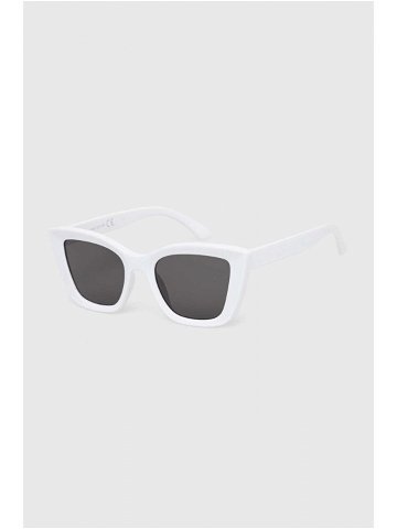Sluneční brýle Answear Lab dámské bílá barva