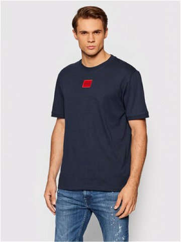 Hugo T-Shirt Diragolino212 50447978 Tmavomodrá Regular Fit