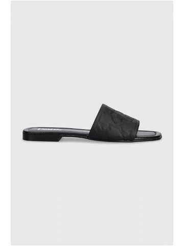Pantofle Karl Lagerfeld BRIO dámské černá barva KL85400