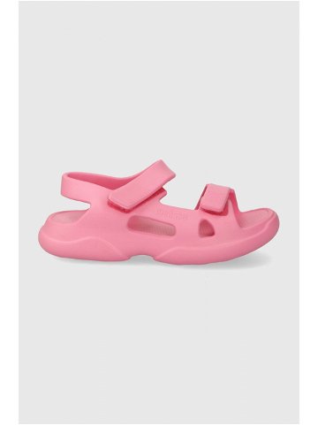 Sandály Melissa FREE PAPETE AD dámské růžová barva na platformě M 33974 AU254
