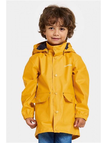 Dětská bunda Didriksons JOJO KIDS JKT žlutá barva
