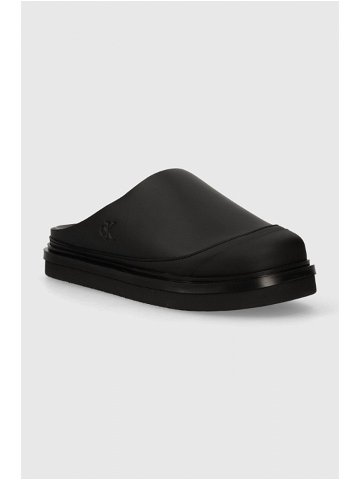 Pantofle Calvin Klein Jeans CLOG SANDAL SLIPON RB ML UC pánské černá barva YM0YM00941