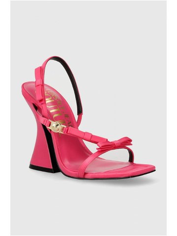 Sandály Versace Jeans Couture Kirsten růžová barva 76VA3S37 ZS185 406