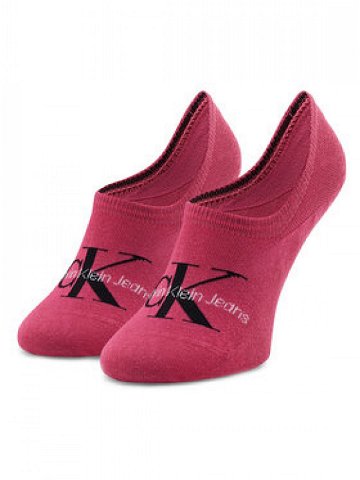Calvin Klein Jeans Dámské kotníkové ponožky 701218751 Růžová