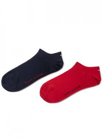 Tommy Hilfiger Sada 2 párů pánských nízkých ponožek 342023001 Barevná