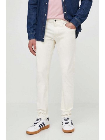 Džíny Pepe Jeans pánské béžová barva