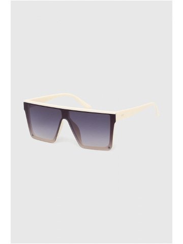 Sluneční brýle Answear Lab dámské béžová barva